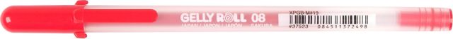 GELLYROLL PEN MEDIUM RED