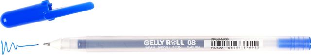 GELLYROLL PEN MED BLUE