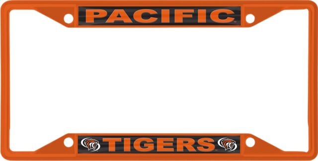 University of the Pacific Tigers License Plate Frame