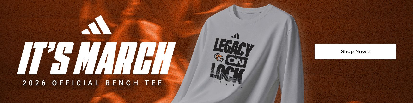 It's March. 2026 official bench tee.