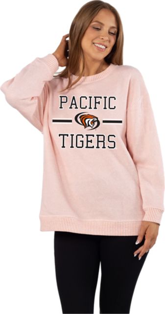 University of the Pacific Tigers Women's Warmup Crewneck Sweatshirt