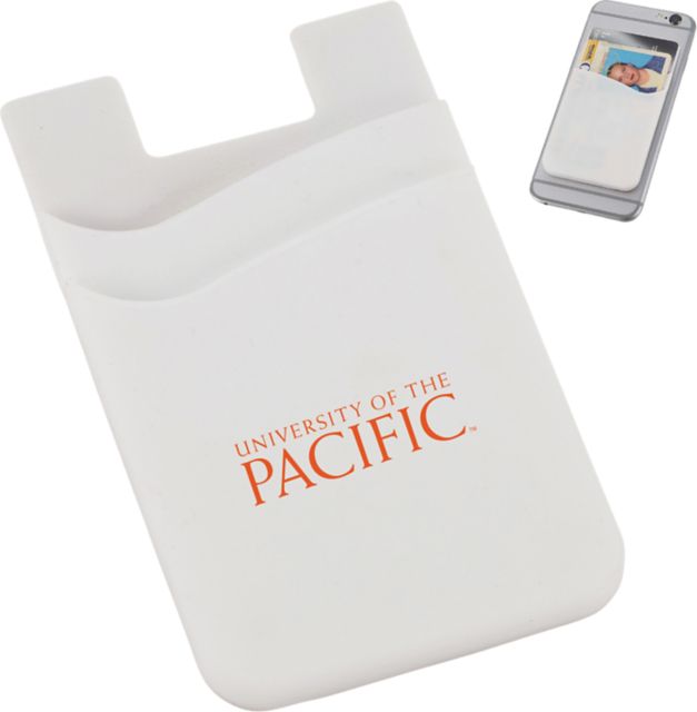 University of the Pacific Silicone Card Wallet