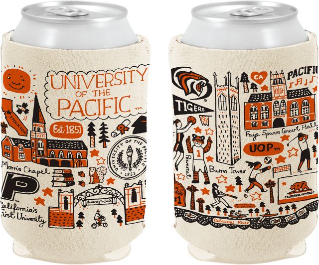 University of the Pacific Julia Gash Can Coozie