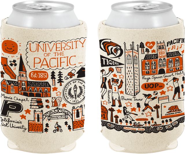 University of the Pacific Julia Gash Can Coozie