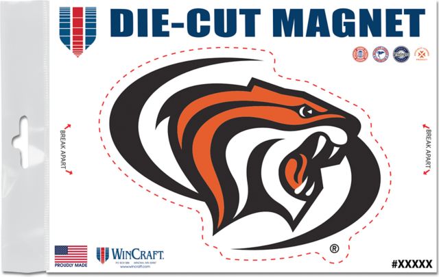 University of the Pacific Tigers 3 x 5 Magnet