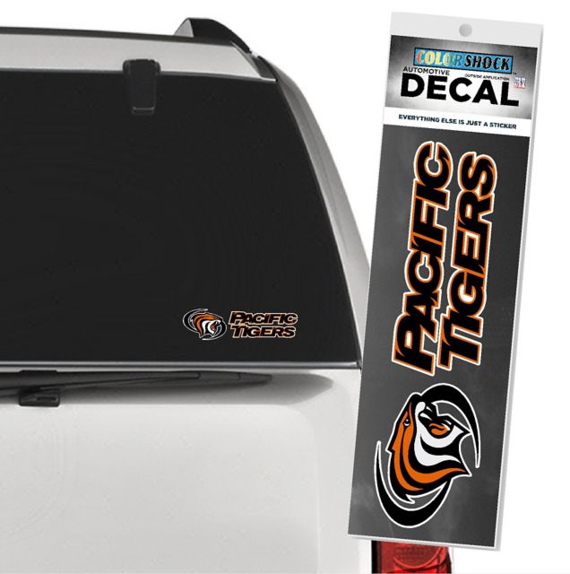 University of the Pacific Tigers Decal