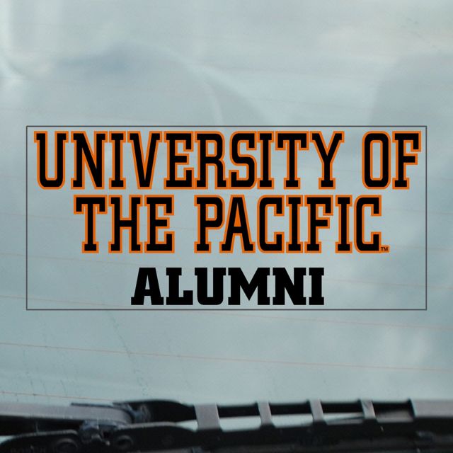 University of the Pacific Cling Decal
