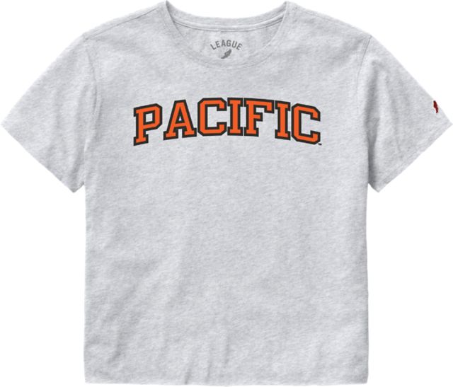 University of the Pacific Short Sleeve Cropped T-Shirt