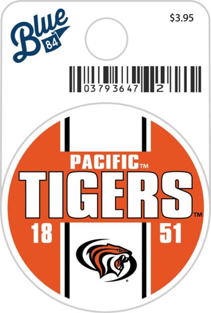 University of the Pacific Tigers Mini Sticker