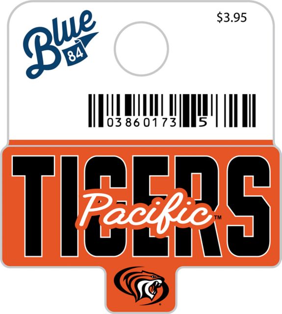 University of the Pacific Tigers Mini Sticker