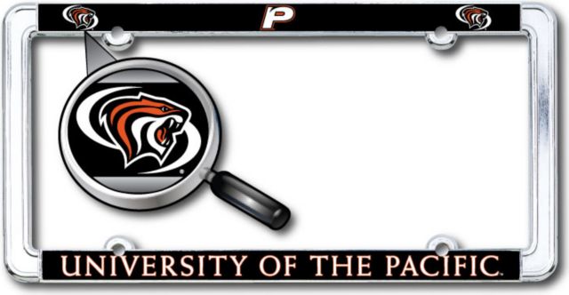 University of the Pacific Thin Dome License Plate Frame