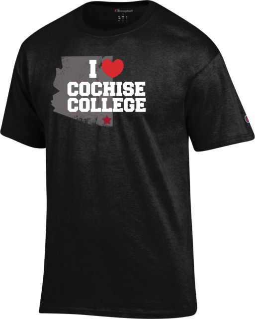 Cochise College Love Short Sleeve T-Shirt