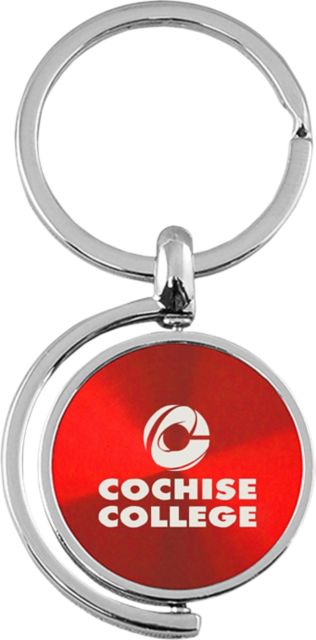 Cochise College Spinner Key Tag