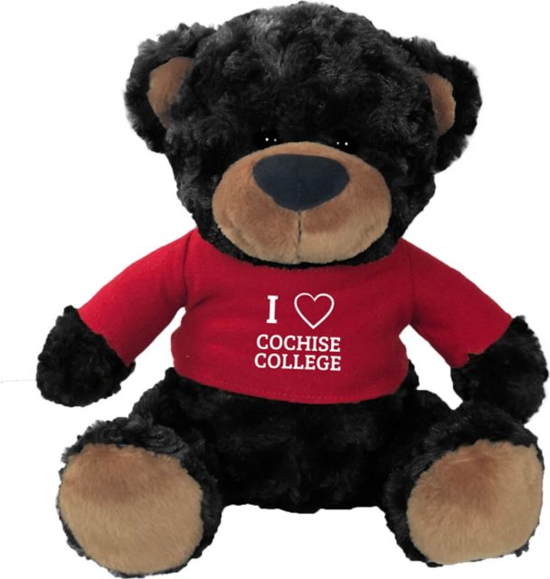 Cochise College 10'' Plush Heart Bear