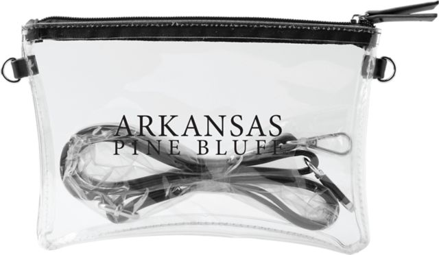 University of Arkansas at Pine Bluff Clear Crossbody Bag