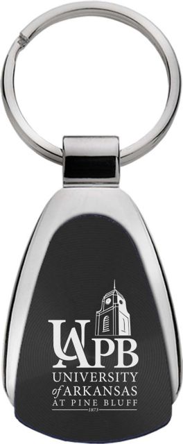 University of Arkansas at Pine Bluff Teardrop Keychain