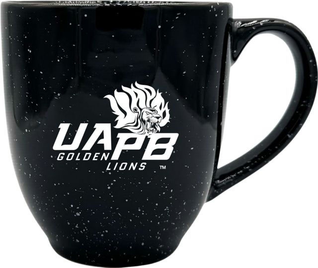 University of Arkansas at Pine Bluff Golden Lions 16 oz. Laser Engraved Bistro Mug
