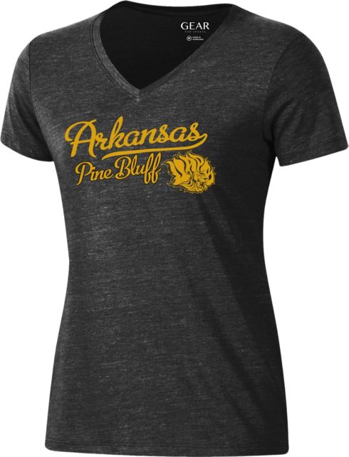 University of Arkansas at Pine Bluff Women's V-Neck Short Sleeve T-Shirt