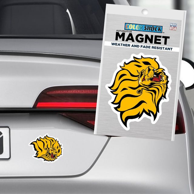 University of Arkansas at Pine Bluff 4x4 Small Golden Lions Magnet