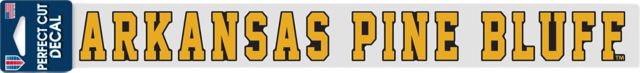 University of Arkansas at Pine Bluff 2'' x 17'' Perfect Cut Decal