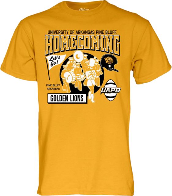 University of Arkansas at Pine Bluff Golden Lions 2024 Homecoming Short Sleeve T-Shirt