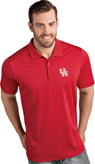 Houston Astros Antigua Metallic Tribute Polo - White