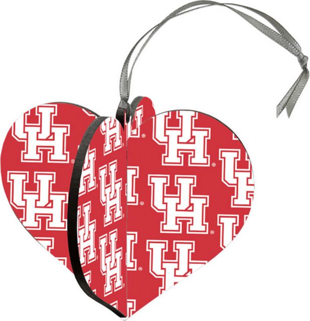 University of Houston 3D Heart Ornament