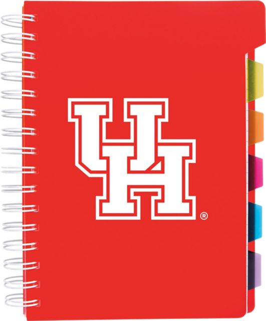 University of Houston Notebook with Tabs