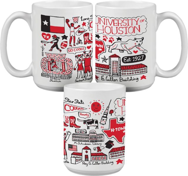 University of Houston Julia Gash 15 oz. Mug