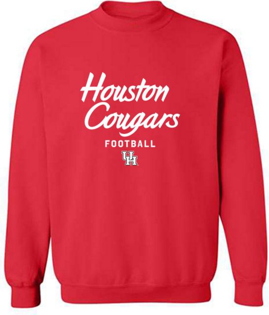 University of Houston Football Player Name Crewneck Sweatshirt