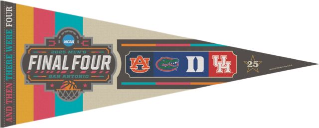 University of Houston Men's Basketball 2025 Final Four 12 x 30 Pennant