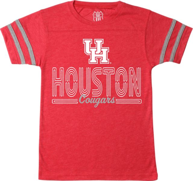 University of Houston Cougars Boys Backfield Short Sleeve T-Shirt