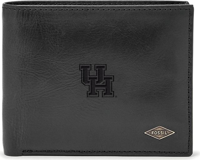 Fossil Leather Ryan RFID Passcase - Black - ONLINE ONLY