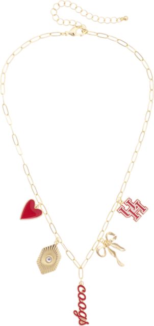 University of Houston Women's Paper Clip Charm Collector's Necklace