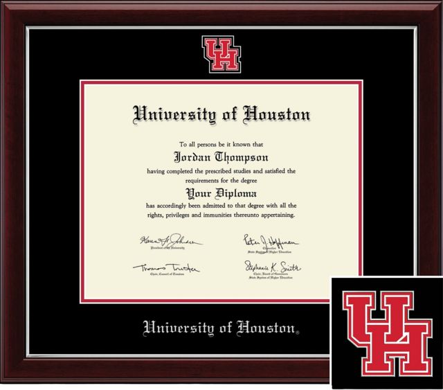 University of Houston 11'' x 14'' Masterpiece Diploma Frame