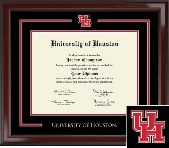University of Houston 11'' x 14'' Spirit Diploma Frame