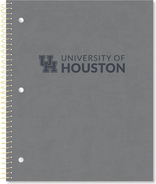 University of Houston 1 Subject Notebook