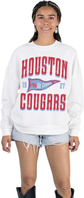 University of Houston Women's Drop Shoulder Crewneck