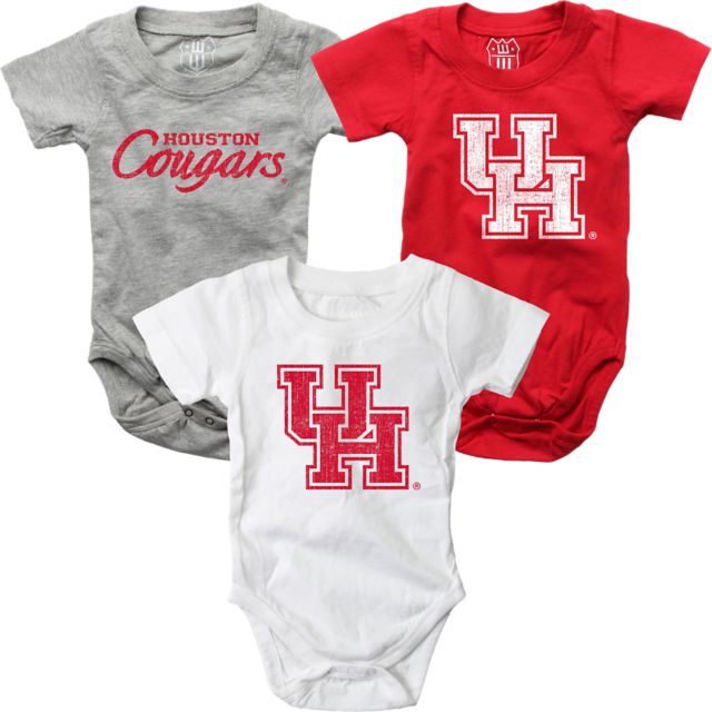 University of Houston Infant Bodysuit - 3 Pack