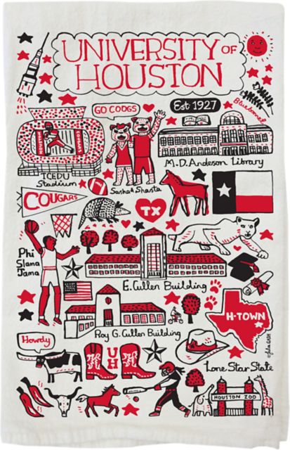 University of Houston Julia Gash Kitchen Towel
