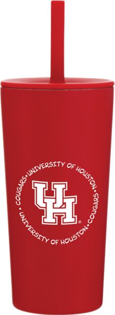 University of Houston 20 oz. Gatlinburg Tumbler with Straw