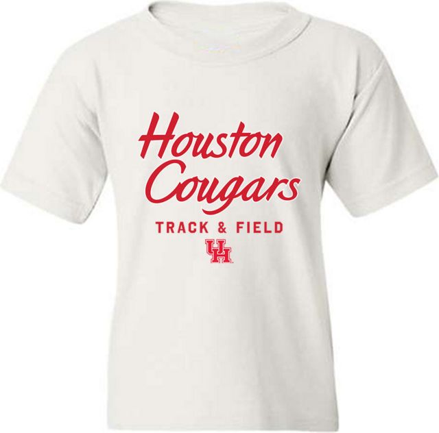 University of Houston Men's Outdoor Track & Field Player Name Youth Short Sleeve T-Shirt