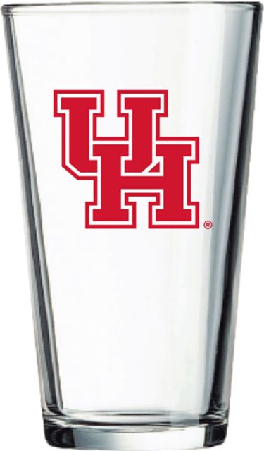 University of Houston 16 oz. Glass