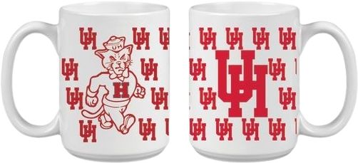 University of Houston True UH  15 oz. Repeating Mug
