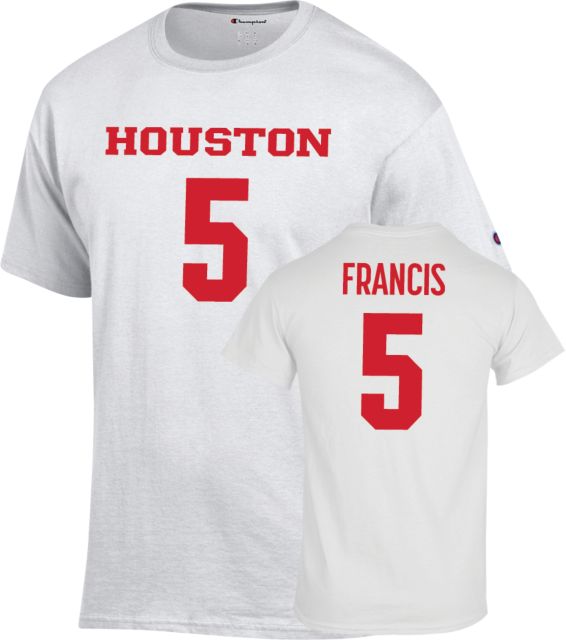 Houston Men's Basketball T-Shirt Javier Francis - 5 - ONLINE ONLY