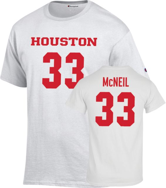 Houston Women's Basketball T-Shirt Logyn McNeil - 33 - ONLINE ONLY