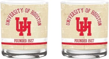 University of Houston True UH 14 oz. Glass