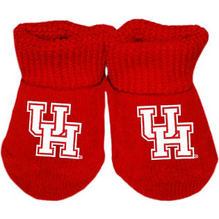 Universiry Of Houston Infant Baby Shoes Booties NEW Courgars Football Sports 