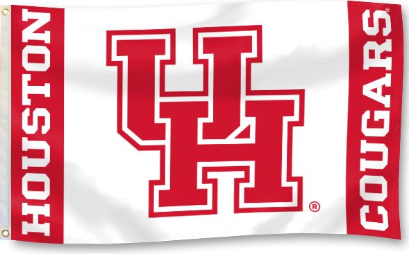 University of Houston Cougars 3' x 5' Durawave Flag