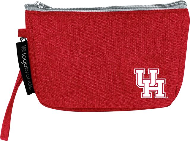 University of Houston Crosshatch Wristlet